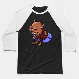 Wolfy Baseball T-Shirt